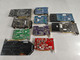 Lot of 10 AMD Radeon RX 580 GTX 660, GTX 960, GTX 1060, X600 Pro, GeForce 210, GeForce 8600 GT, RX 580, Gtx 650 OC For Parts