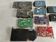 Lot of 10 AMD Radeon RX 580 GTX 660, GTX 960, GTX 1060, X600 Pro, GeForce 210, GeForce 8600 GT, RX 580, Gtx 650 OC For Parts