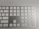 Apple A1843 BT Magic Keyboard with Numeric Keypad in Silver & White