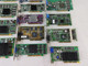 Vintage ATI & Nvidia AGP 2X & Universal Mixed Bulk Video Cards Lot of 18