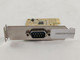 Lot of 2 Dell NT0HM PCI Express x1 OptiPlex SFF Low Profile Serial Card