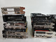 Lot of 9 Nvidia Radeon RX 7600 GeForce GTX 1650, GeForce GTX 1080 Ti, Radeon RX 6600, Radeon RX 580 GTS, Radeon R7 370, Cerberus GeForce GTX 1050 Ti, Radeon R9 370 For Parts