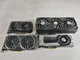 Lot of 4 Nvidia GTX 1080 Ti GeForce RTX 4060 Ti, GeForce RTX 3060 Ventus, GeForce RTX 4090 For Parts
