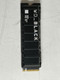 Lot of 2 Western Digital WD Black SN850 for PS5 WDBBKW0010BBK 1 TB NVMe 80mm Solid State Drive