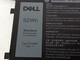 Lot of 2 Dell Latitude 9410 2-in-1 6500mAh 4 Cell 7.6 V Laptop Battery NF2MW