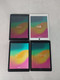Lot of 4 Apple iPad 6th Gen A1954 32 GB iOS 17.7.10 (Wi-Fi + 4G) Unlocked For Parts