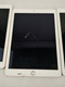 Lot of 3 Apple iPad Pro 9.7" A1673 128 GB iOS 16.7.11 (WiFi Only) For Parts