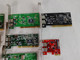 Mixed Lot USB PCI and PCIe Expansion Card Bundle Lot of 9 For Parts
