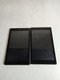 Lot of 2 Amazon SX034QT Fire HD 8 (7th Gen) 32 GB Fire OS 5 Black WiFi Only Tablet