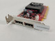 Lot of 2 Lenovo GeForce GT 720 1GB GDDR5 PCI Express x16 Low Profile Video Card