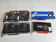 Lot of 10 Nvidia Radeon RX 7600 XT Gaming OC GeForce GTX 1050 Ti, Strix R9 390, Radeon Pro W5500 For Parts