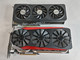 Lot of 10 Nvidia Radeon RX 7600 XT Gaming OC GeForce GTX 1050 Ti, Strix R9 390, Radeon Pro W5500 For Parts