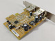 Lenovo 11200844 USB2302LV PCI Express x1 Dual Port USB 3.0 Adapter Card