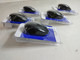 Lot of 6 Verbatim 98106 Corded Notebook Optical Ergonomic Wired USB BLK Mouse