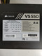 Corsair VS550 550 W 20+4 Pin ATX Desktop Power Supply CP-9020171-NA