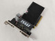 Lot of 2 MSI NVIDIA GeForce GT 710 1 GB DDR3 PCI Express 2.0 x16 Video Card