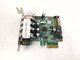 StarTech PEXUSB3S4V PCI Express x1 4-Port Low Profile USB 3.0 Controller Card