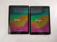 Lot of 2 Apple iPad 6th Gen A1954 128 GB iOS 17.7.11 Space Gray Tablet For Parts
