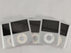 Apple A1236 Lot of 5 iPod Nano (3rd Generation) 4 GB Silver For Parts