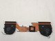 Lot of 2 Lenovo 5H40Y67590 ThinkPad X1 Gen 3 Copper 6-Pin BGA 1168 Laptop CPU Fan with Heatsink