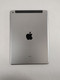 Apple iPad 6th Gen A1954 128 GB iOS 17.7.11 Space Gray Wi-Fi + 4G Unlocked