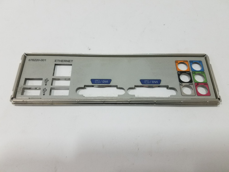 Lot of 5 HP 670960-001 I/O Shield For Pavillion P6 Desktop Motherboard