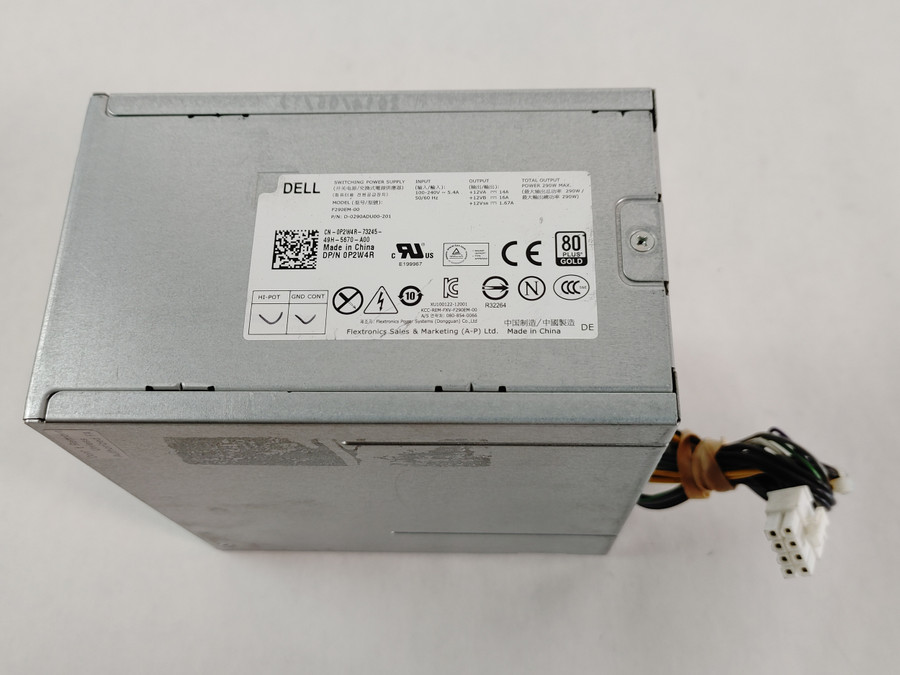 Lot of 10 Dell P2W4R 8 Pin 290W ATX Desktop Power Supply For OptiPlex 7020 /