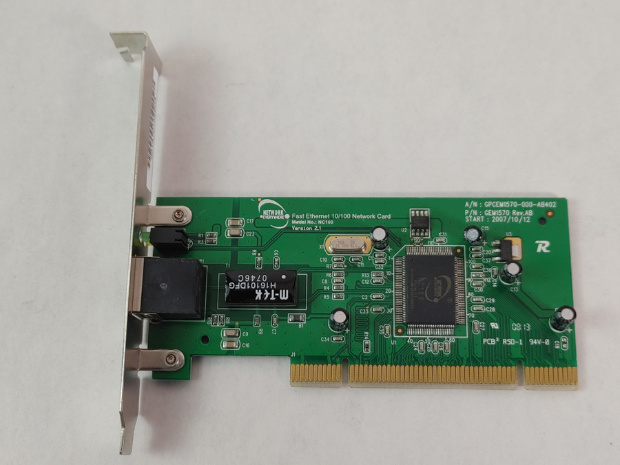 Network Everywhere NC100 E570 PCI Fast Ethernet  Network Card