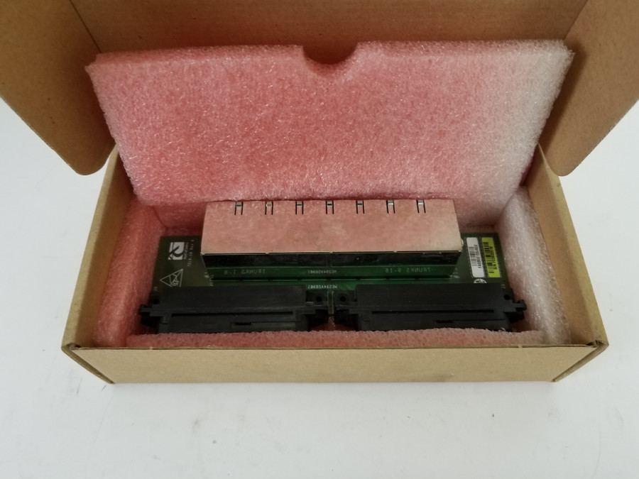 Lot of 2 AudioCodes TELX-16 Rev. A Dual 50-Pin Telco Connector   16-Port Trunk