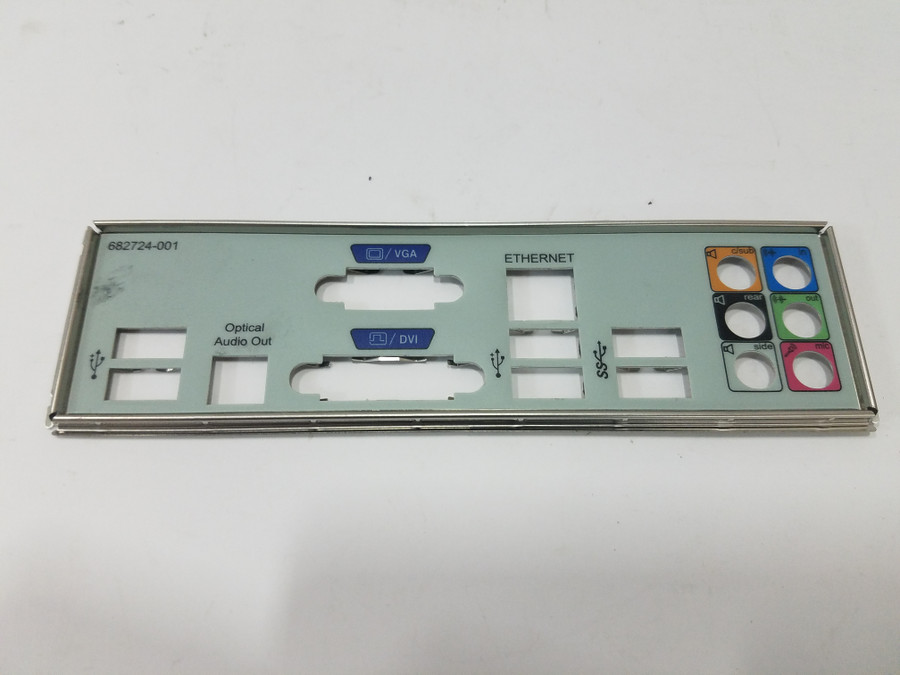 Lot of 2 HP 696333-001 I/O Shield For Pavilion P6 / P7  Motherboard