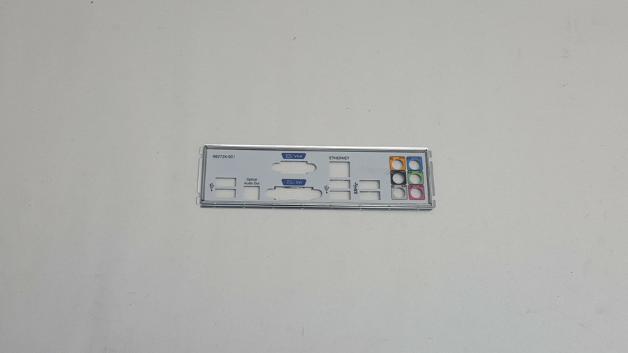 HP 747512-001 I/O Shield For Pavilion 500 682724-001