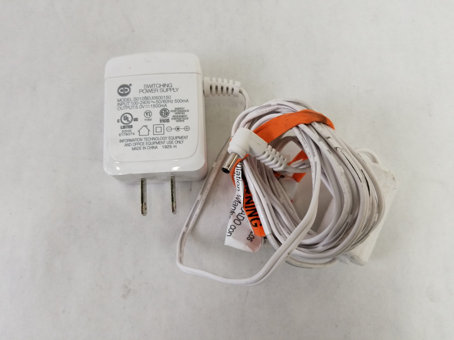 Ten Pao S012BEU0500150 7.5W AC Adapter Motorola Baby Monitor / Camera