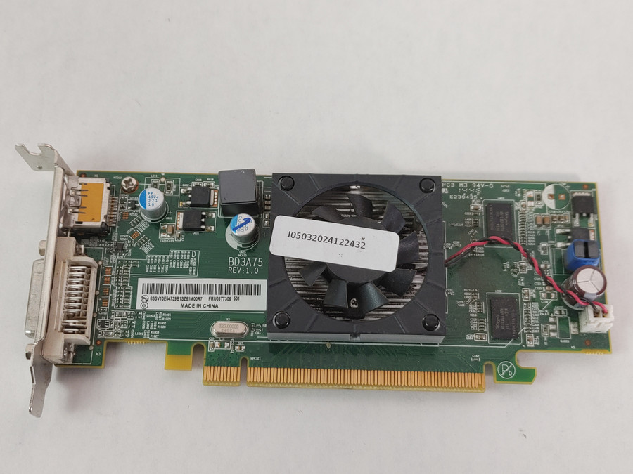 Lot of 2 Lenovo Radeon HD 7450 1 GB DDR3 PCI Express x16 Low Profile Video Card