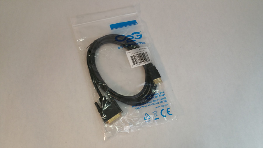 Lot of 5 New C2G Cables To Go 42516 HDMI To DVI-D Video Cable 2 Meters / 6 Feet