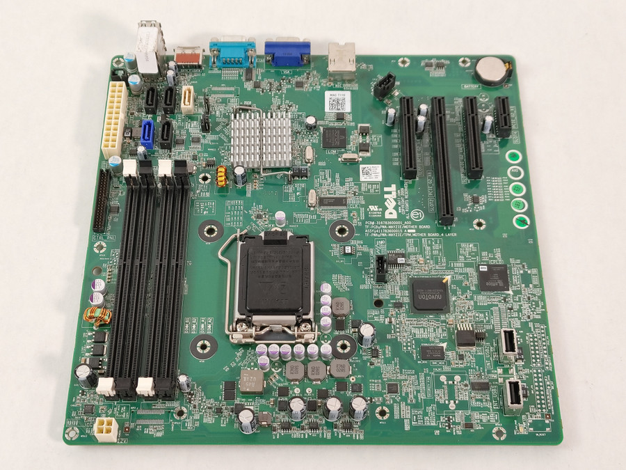 Lot of 2 Dell V52N7 PowerEdge T110 LGA 1156 DDR3 SDRAM Server Motherboard