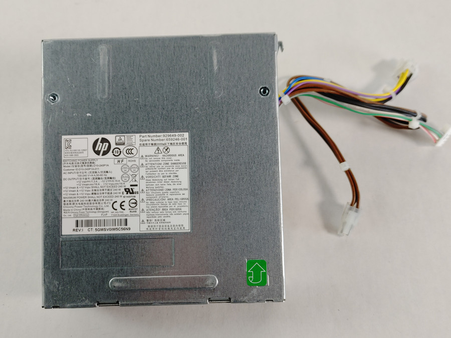 HP Elite 8300 SFF 6 Pin 240W Desktop Power Supply 929649-002