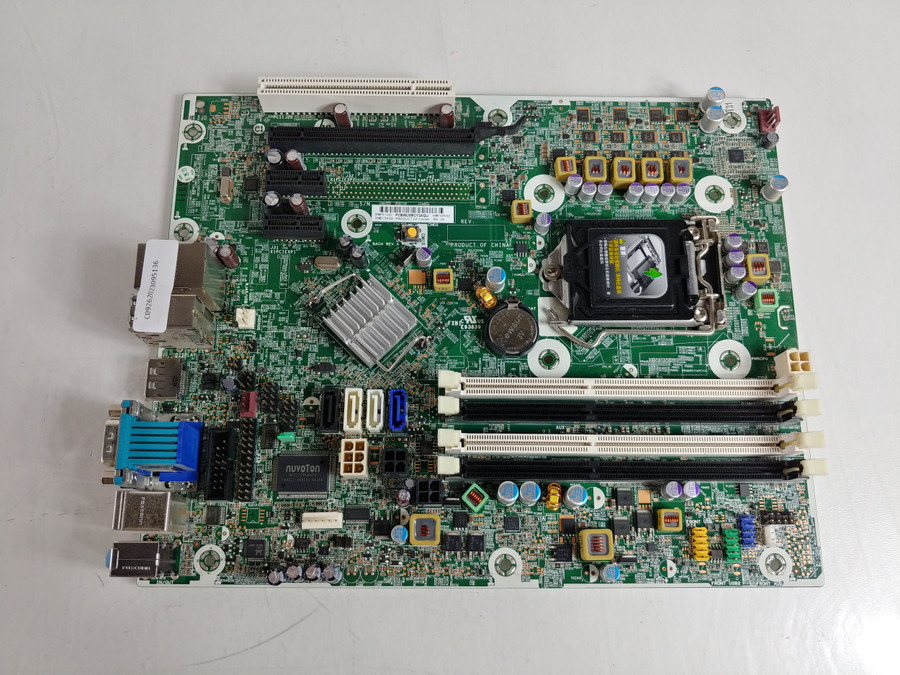 Lot of 2 HP 6200 Pro SFF LGA 1155 DDR3 SDRAM Desktop Motherboard 614036-002