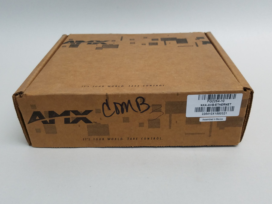 New AMX NXA-AVB Ethernet / Video Breakout Box for Modero Touch Panels