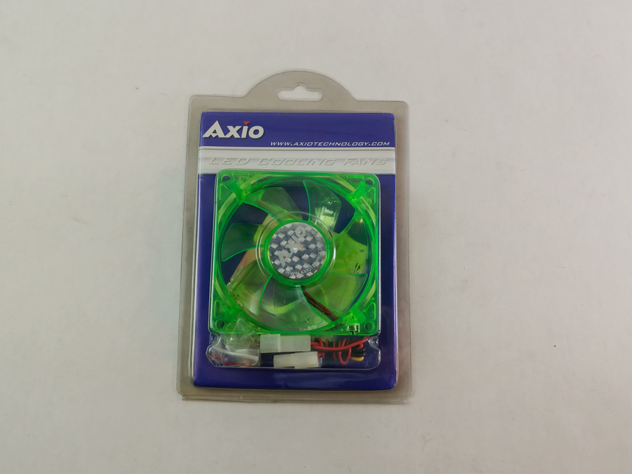New Axio 80LED Green LED Cooling Fan