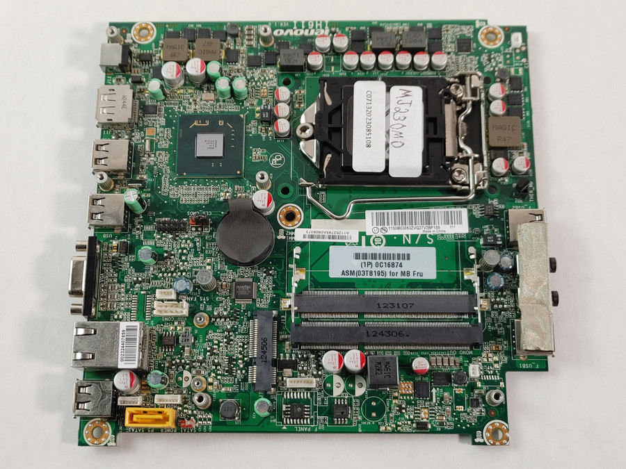 Lenovo ThinkCentre M72e LGA 1155 DDR3 Desktop Motherboard 03T8195