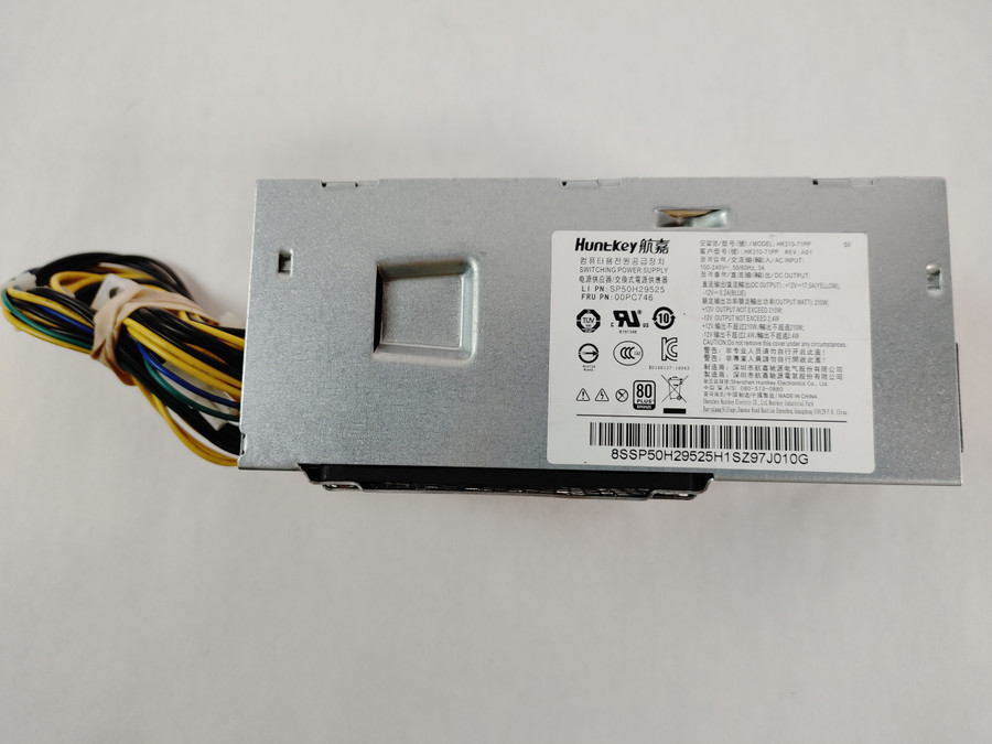 Lot of 5 Lenovo ThinkCentre M610 10 Pin 210W Desktop Power Supply 00PC746