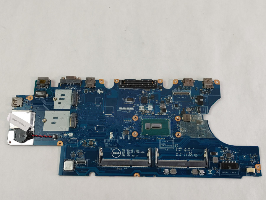 Lot of 10 Dell Latitude E5550 Core i3-5010U 2.1 GHz DDR3L Motherboard V82HM