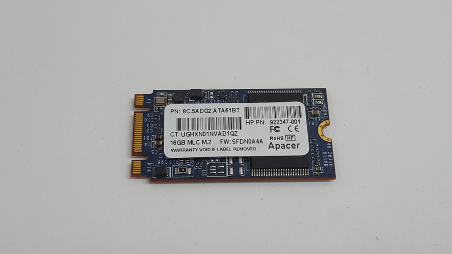Apacer 8C.5ADG2.ATA61BT 16 GB M.2 40mm Solid State Drive
