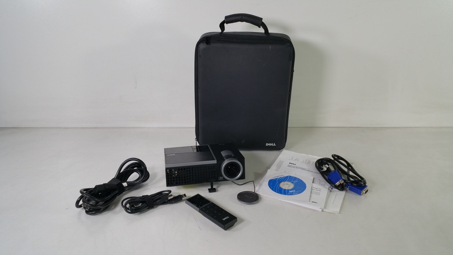 Dell M410HD 1080i (FHD) 2000 ANSI Lumens DLP Desktop Projector M410HD 212 Lamp Hours