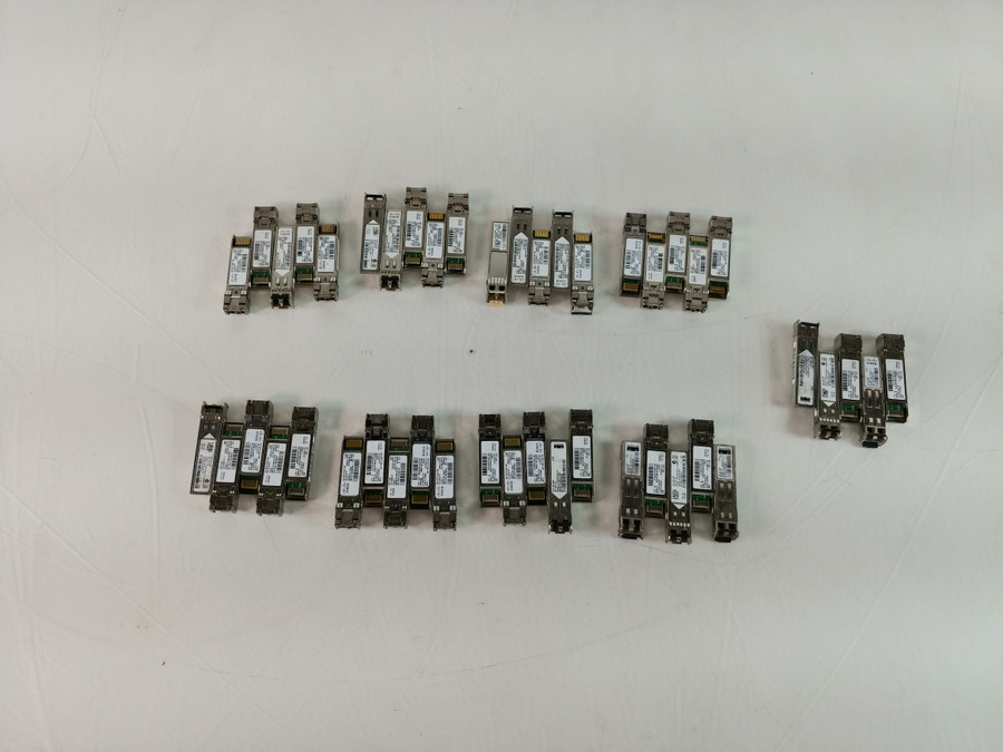 Cisco 001 Assorted SFP Transceiver Modules Lot Of 45