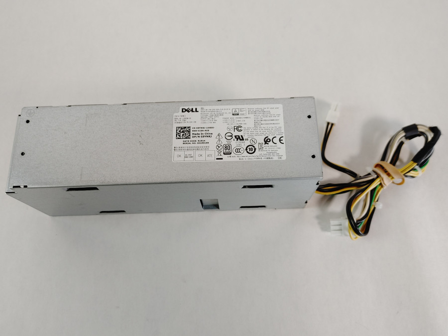 Lot of 2 Dell OptiPlex 3060 MT 6 Pin 260W Desktop Power Supply 3YNRJ