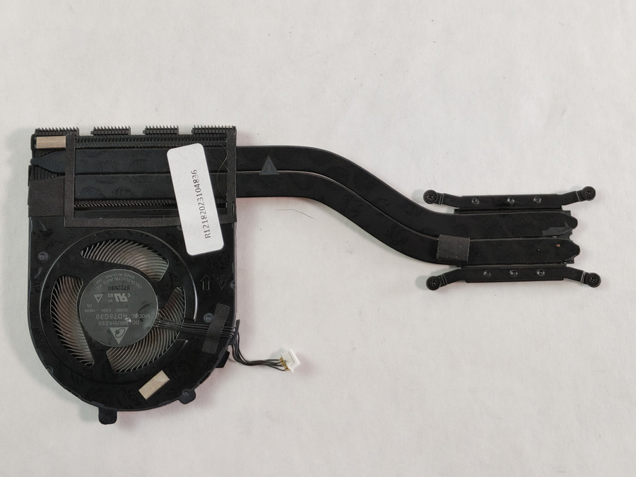 Lot of 2 Lenovo 02DL862 5-Pin Copper CPU Fan with Heatsink For ThinkPad E595