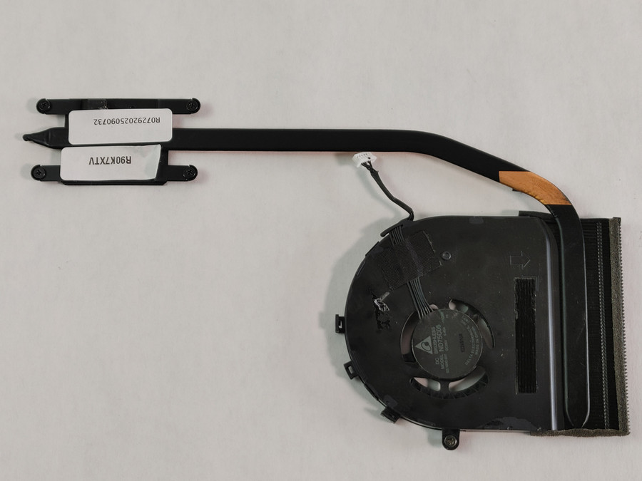 Lot of 2 Lenovo 00UR840 6-Pin BGA 1356  Heatsink and Fan For ThinkPad T560