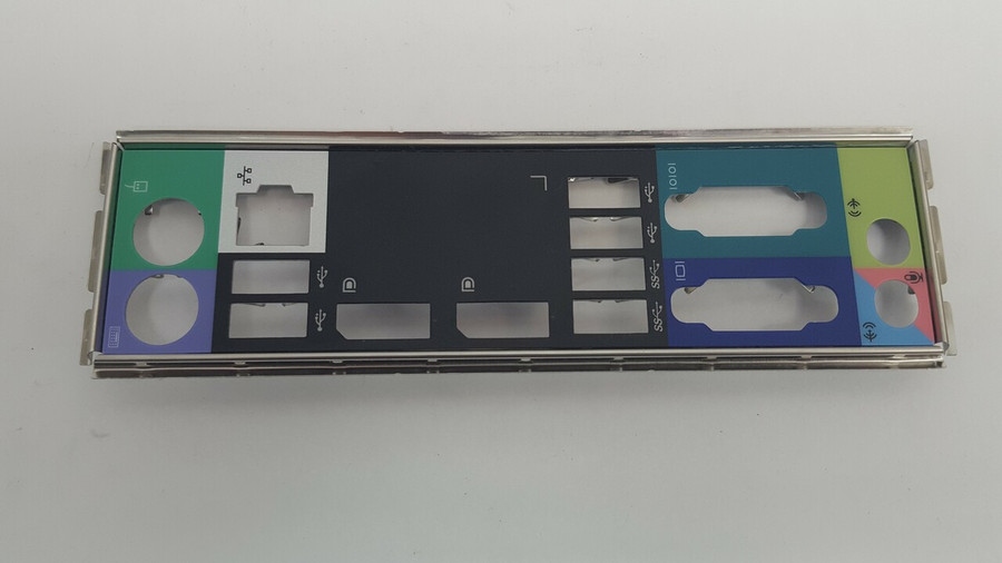 Lot of 2 Dell W2F8G I/O Shield For Optiplex 9010