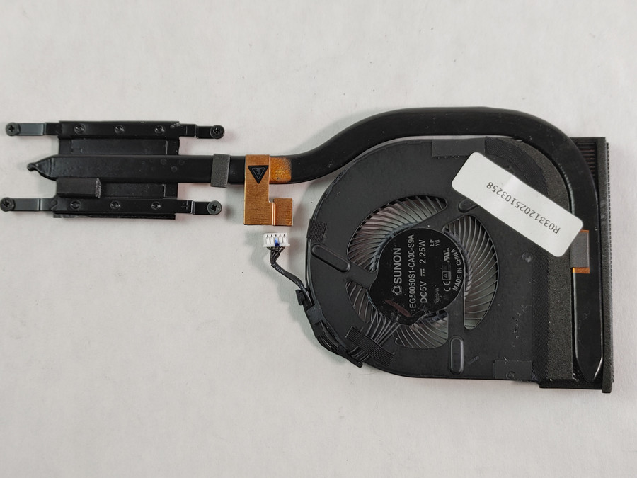 Lot of 2 Lenovo 01AX928 5-Pin BGA 1356  Heatsink and Fan For ThinkPad T470